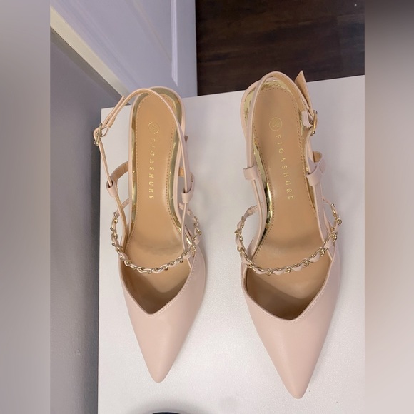 Strappy pink heels - Picture 3 of 4